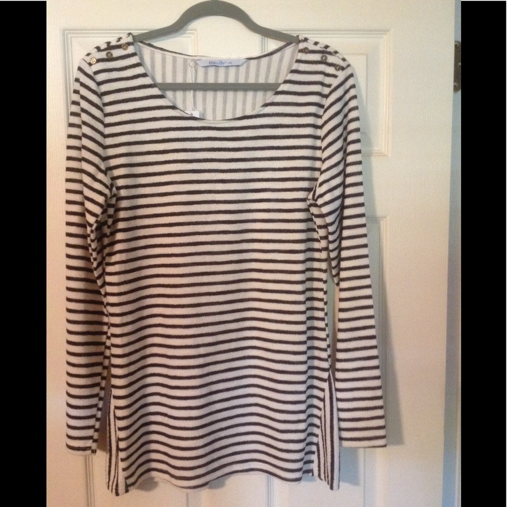 BNWT Nautical Stripe Top